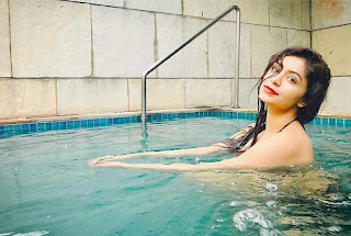 RITABHARI CHAKRABORTY in Swimming Pool